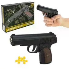 Іграшковий металевий пістолет C28A