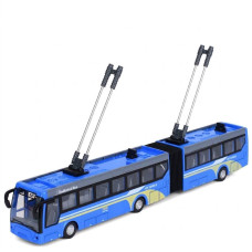 Тролейбус на радіокеруванні M 6397-1 36 см на акумуляторі, світло, гумові колеса USB зарядка