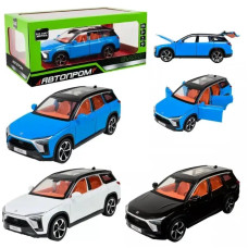 Машина металева Автопром AP7732 1:24 Nio ES8 світло,звук,відкривні двері