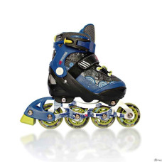 Ролики дитячі розсувні Explore Activa Boy сині з додатковою втулкою розмір 27-30