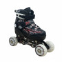 Ролики дитячі розсувні Explore Activa Boy чорні з додатковою втулкою розмір 27-30