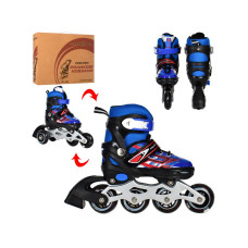 Ролики дитячі розсувні Profi A 4144-XS-BL розмір 27-30