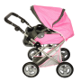 Коляска для пупса рожева 65826