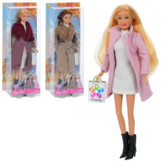 Лялька Defa у стильному пальто 8419-BF