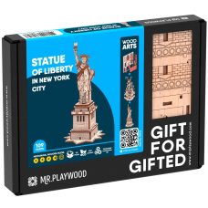 Конструктор 3D дерев'яний Mr.Playwood Статуя Свободи 109 деталей 10413