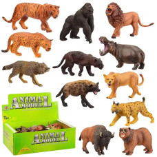 Набір диких тварин в боксі 12 шт 9899-216