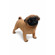 Фігурка собаки Жива серія 30 см мопс