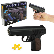 Іграшковий металевий пістолет C28