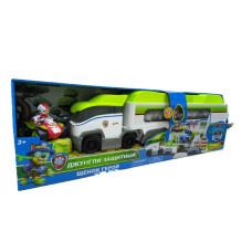 Патрулевоз Цуценята рятувальники з трейлером та фігуркою 2028 зелений