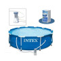 Басейн каркасний Metal Frame Pool Intex 28202 305х76 см із фільтром насосом