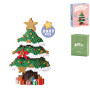 Дитячий конструктор Новорічна ялинка C0109 2837 деталей у подарунковому пакеті