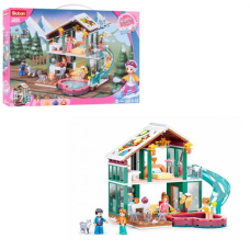 Конструктор SLUBAN Зимовий курорт будиночок M38-B0961 439 деталей