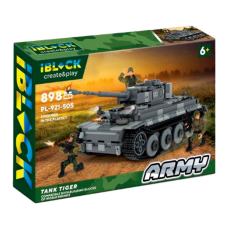 Конструктор IBLOCK Армія Танк Тигр 898 деталей PL-921-505 Конструктор IBLOCK Армія Танк Тигр 898 деталей PL-921-505