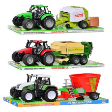 Трактор інерційний з причепом 3 види 4089-6089-7089