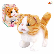 М'яка інтерактивна іграшка Котик Q038