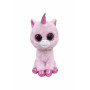 М'яка іграшка глазастик Єдиноріг світло-рожевий 00094-16 16 см