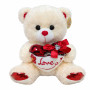 М'яка іграшка Ведмідь с серцем 14789 30 см
