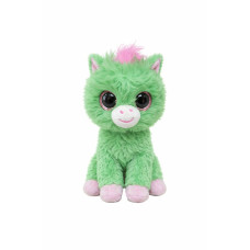 М'яка іграшка глазастик Пухнастик зелений 00094-12 16 см