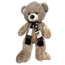 М'яка іграшка Ведмедик 80 см 19002 Сірий