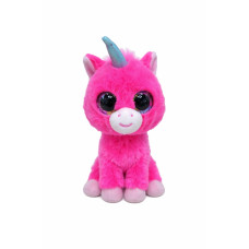 М'яка іграшка глазастик Єдиноріг малиновий 00094-15 16 см