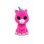 М'яка іграшка глазастик Єдиноріг малиновий 00094-15 16 см