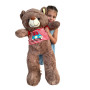 М'яка іграшка Ведмедик у кофтині 1909-2 100 см Коричневий