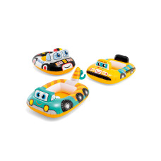 Дитячий коло плотик Транспорт Intex 59586 3 вида