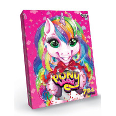 Ігровий набір для творчості Danko Toys Pony Land 7 в 1 PL-01-01