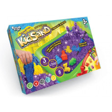 Кінетичний пісок Kidsand Danko Toys 1200 г із пісочницею KS-02-02