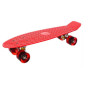 Скейт Пенні Борд (Penny Board) з світяться колесами 22 дюйма червоний