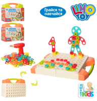 Мозаїка з шуруповертом LimoToy M 5480 129 деталей