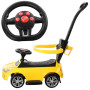 Дитяча машина каталка-толокар Bambi M 3147B-6 Жовта