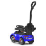Дитяча Каталка-толокар автомобіль з батьківською ручкою M 6254EL-4 Синій